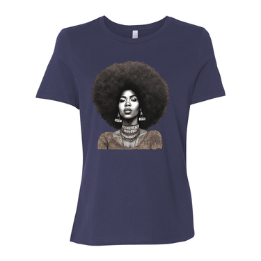 Chocolate Cutie Women’s Relaxed Jersey Tee - Plant Based Hair Care for Natural Hair